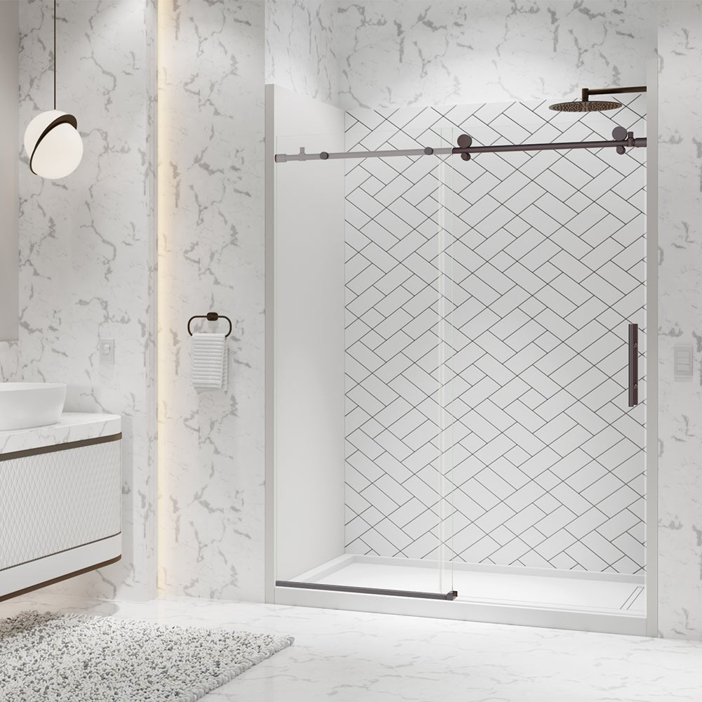 Eclipse 3/8 or 1/2 inch Sliding Shower Door - SE180 | Holcam Shower Door | Shower Doors & Enclosures | #description#