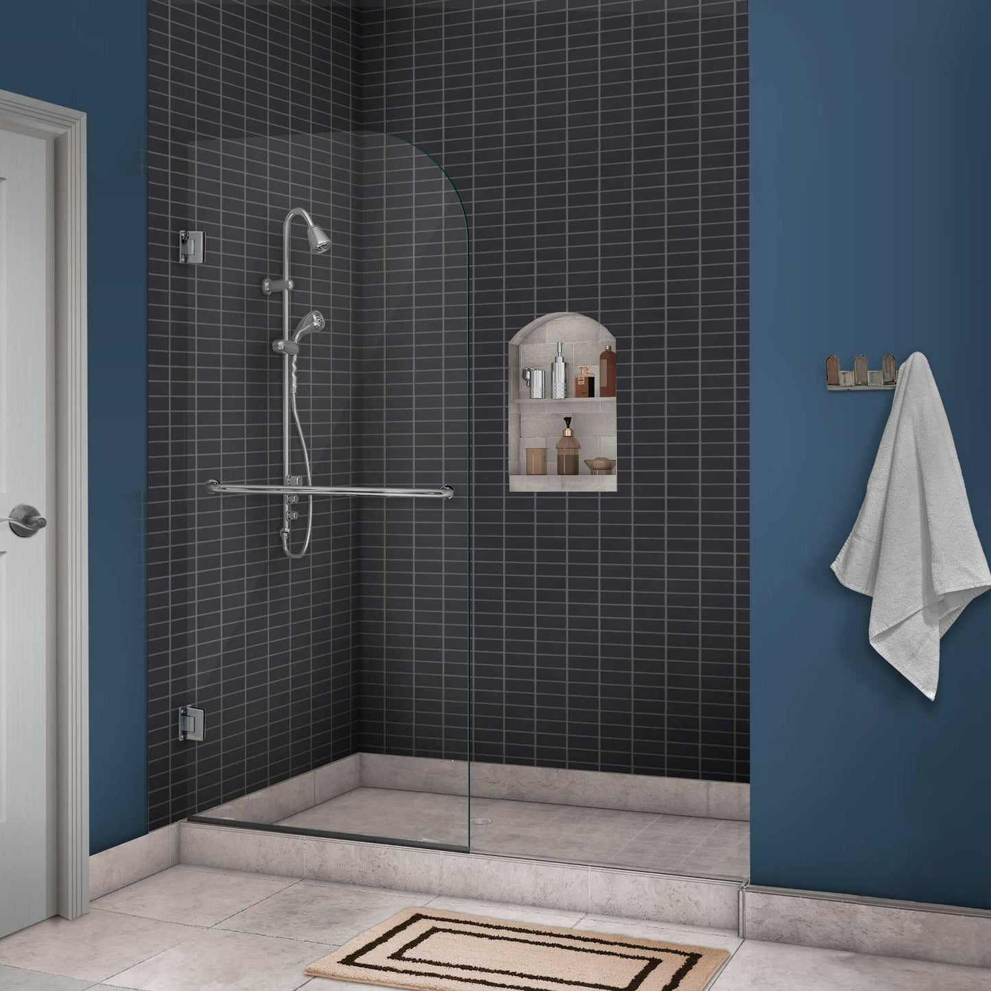 Holcam eurolite shower door screen - elss